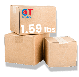 Cajas de alimentos preparadas para envío a Cuba